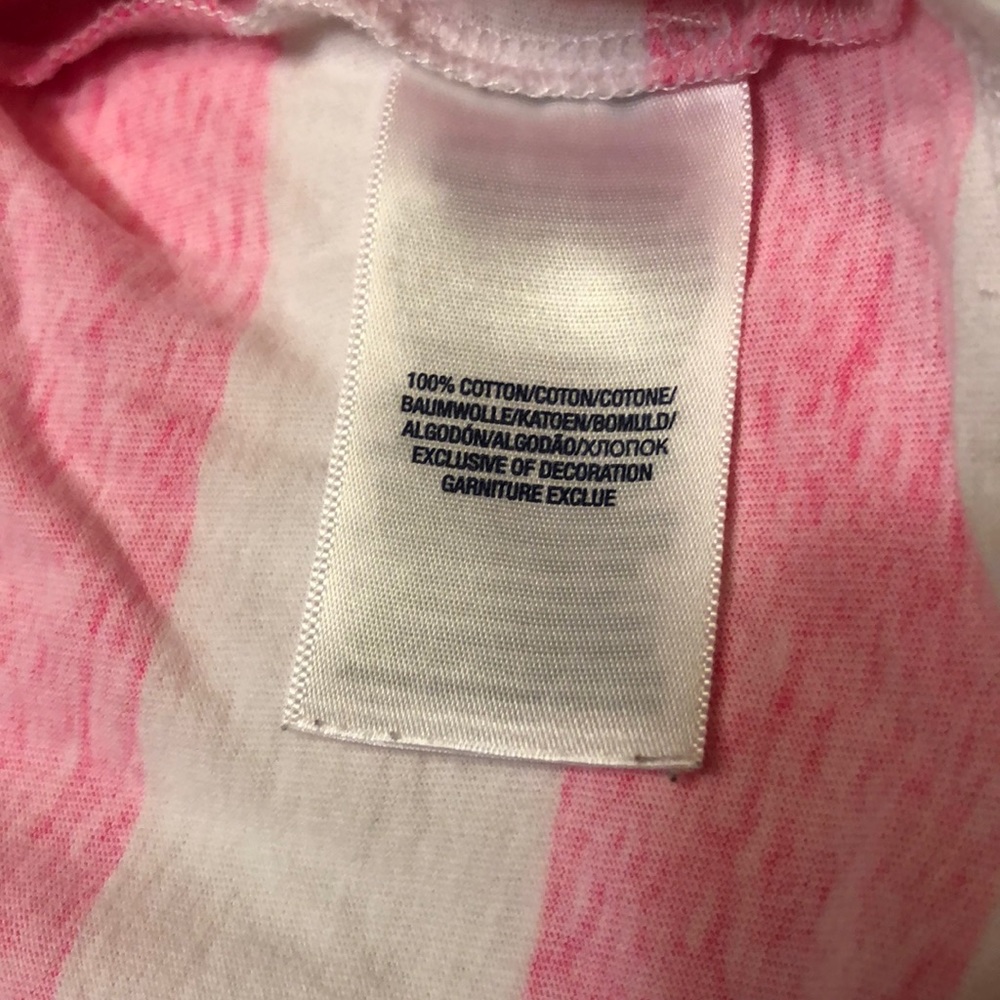 Ralph Lauren pink stripe shirt for girl 7(S) - Picture 5 of 7
